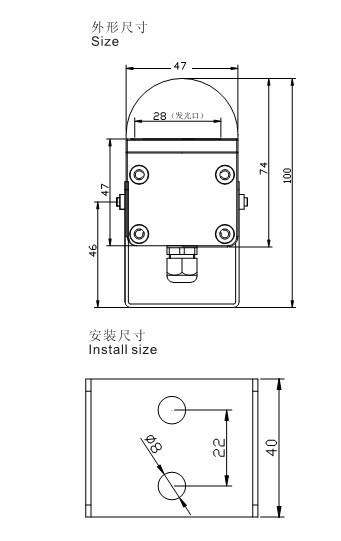 QY -XQ-3301-3護欄燈